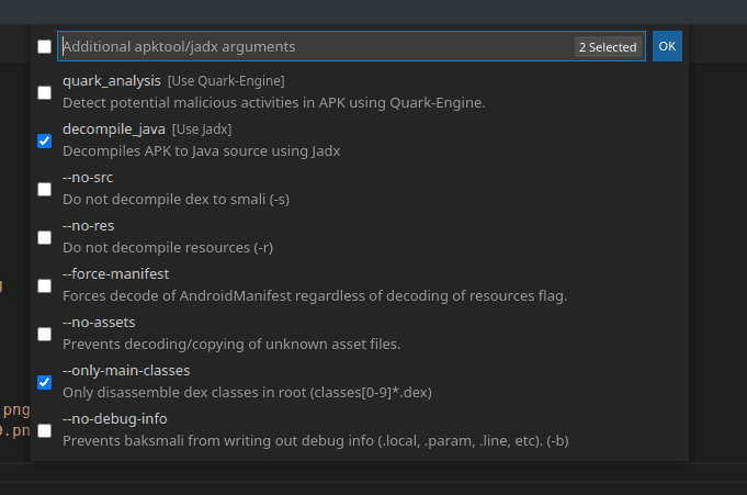 APKLab configuration