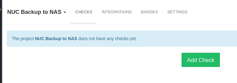 add check button