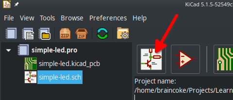 KiCAD Schematic Editor Icon