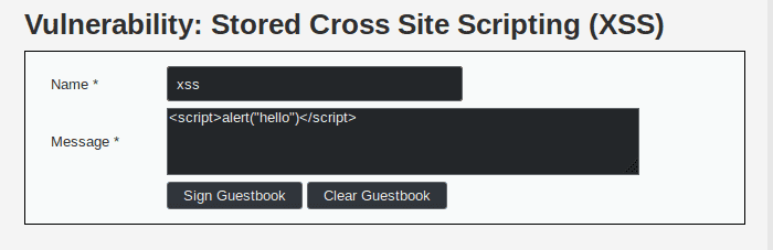 xss stored attack